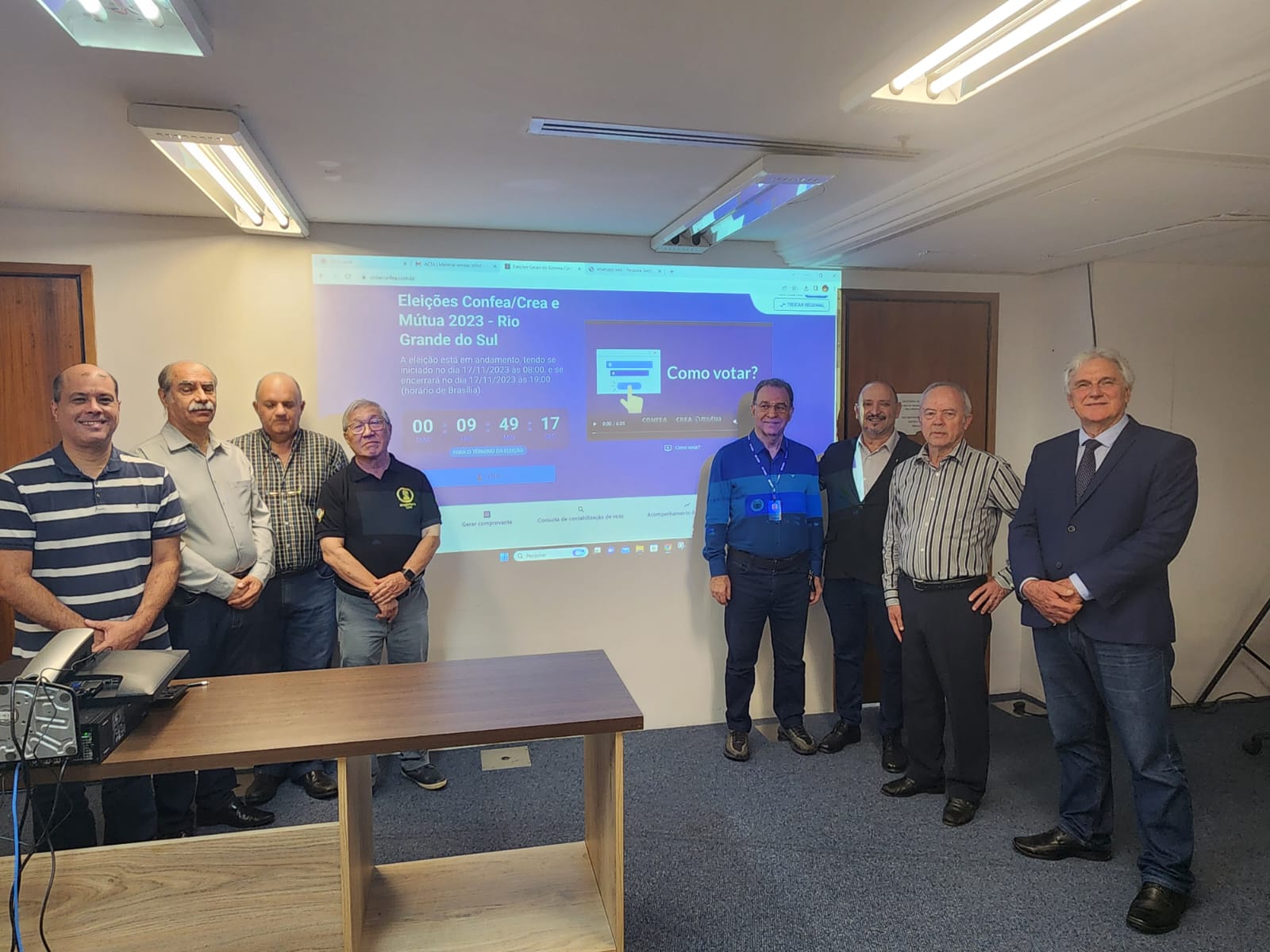 Comiss&atilde;o Eleitoral Regional acompanhou de perto todo o processo